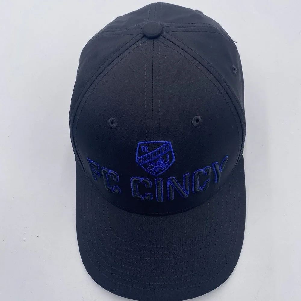 Cincinnati FC Hat Flex Fit Small Medium‎ Black Major League Soccer MLS Fanatics